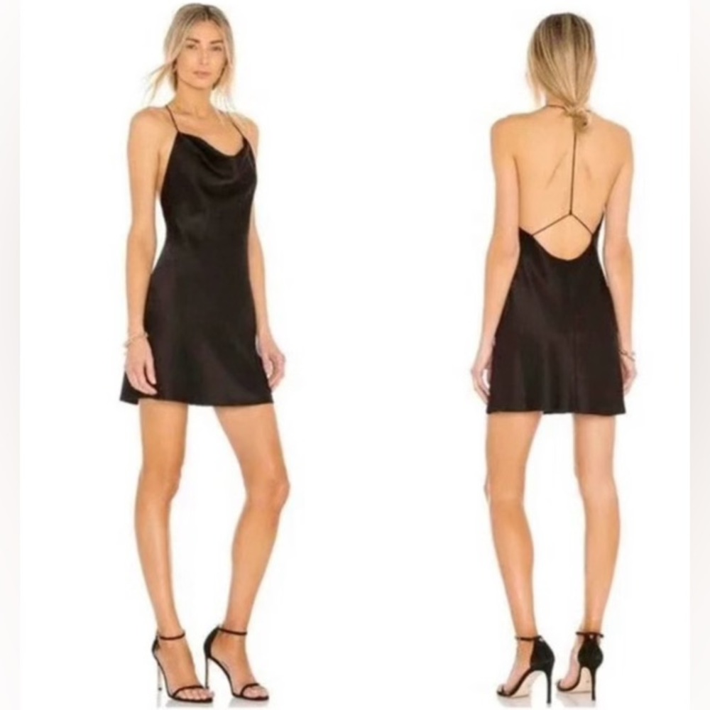 Alice + Olivia Mini black dress